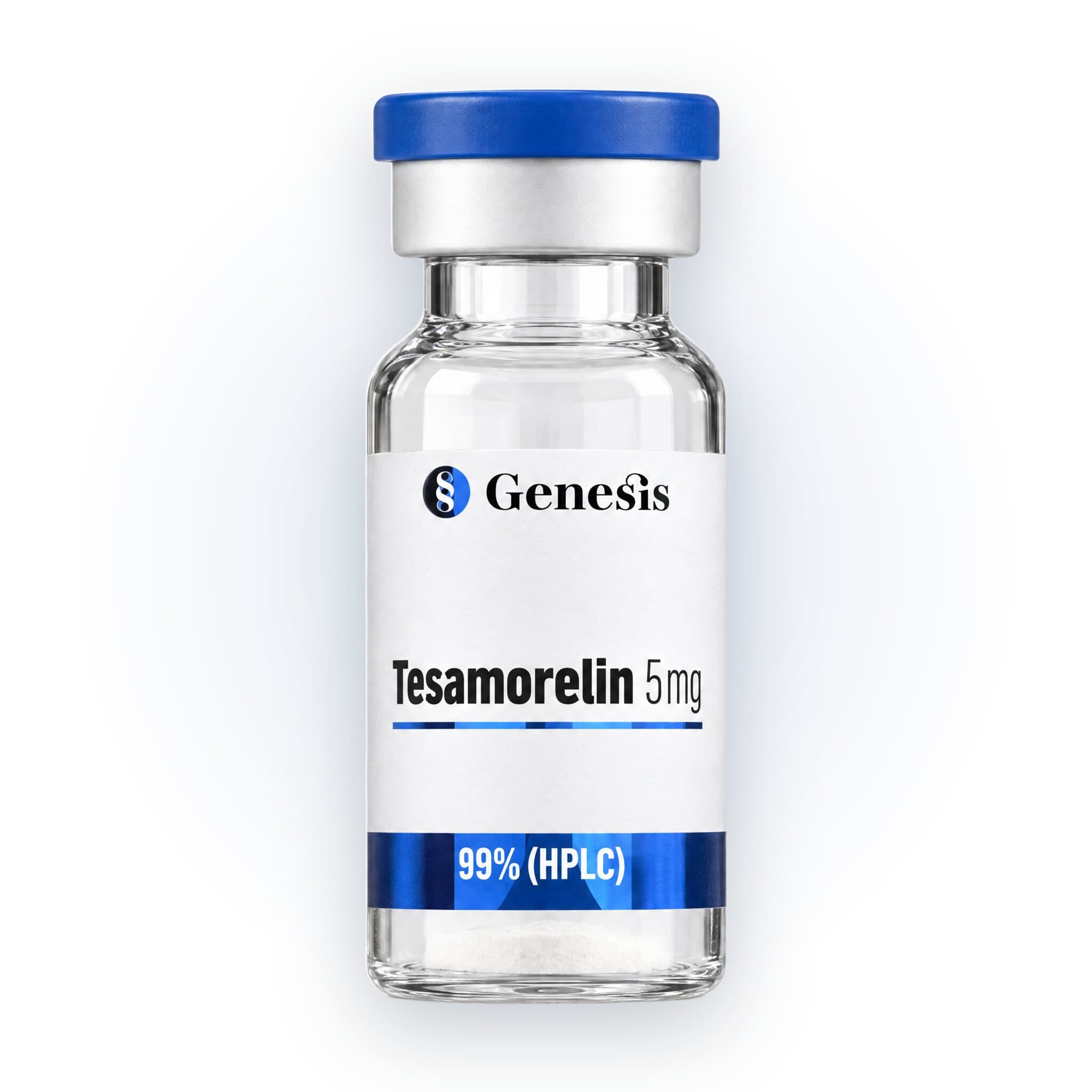Tesamorelin research peptide vial