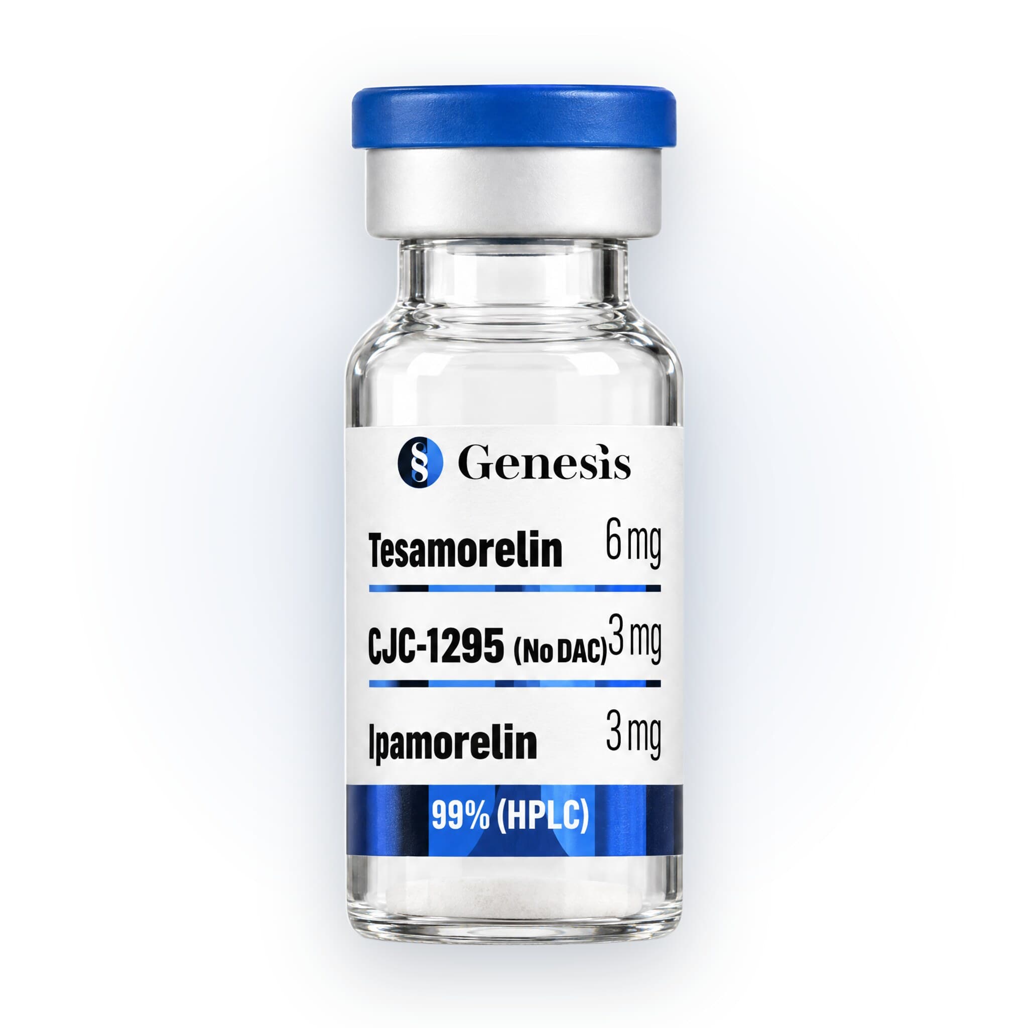 Tesamorelin + CJC-1295 (No DAC)+ Ipamorelin