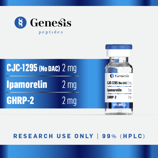CJC1295 no DAC + Ipamorelin +GHRP2 - 2mg+2mg+2mg